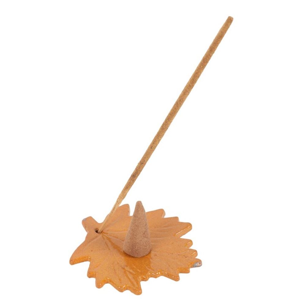 Autumn Leaf Orange & Cinnamon Incense Gift Set
