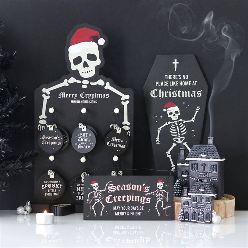 Haunted Holiday House Resin Christmas Decoration - ScentiMelti  Haunted Holiday House Resin Christmas Decoration