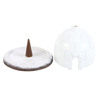 Winter Igloo Incense Cone Burner - ScentiMelti  Winter Igloo Incense Cone Burner