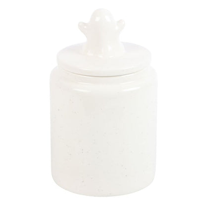 Hey Boo Ghost Storage Jar - ScentiMelti  Hey Boo Ghost Storage Jar