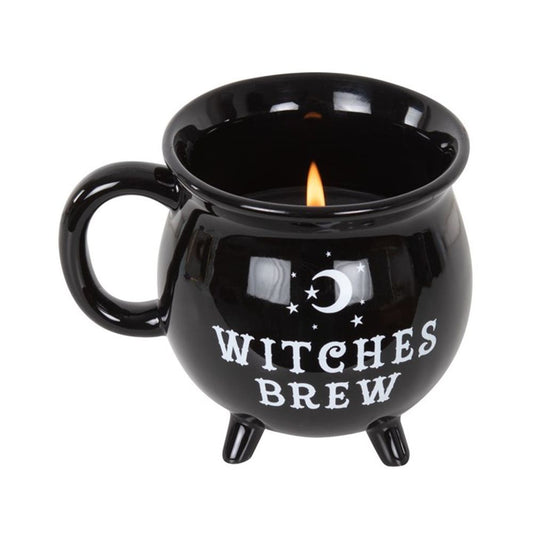 Witches Brew Cauldron Mug Candle - ScentiMelti  Witches Brew Cauldron Mug Candle