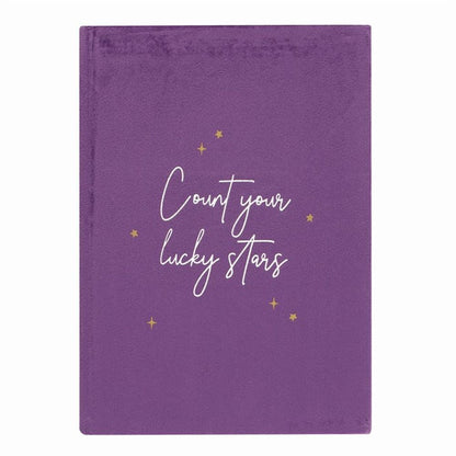 Star Sign Constellation Velvet Notebook - ScentiMelti Home Fragrance, Beauty & Gifts UK