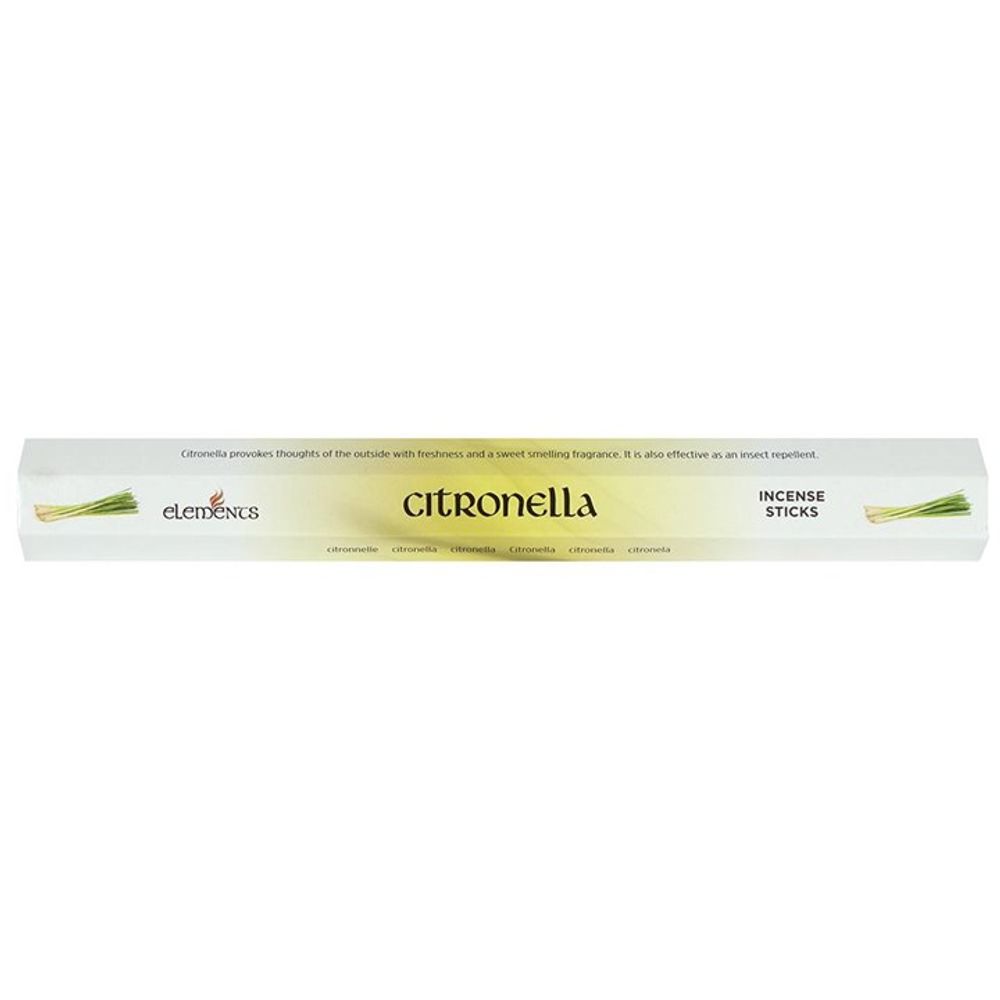 Set of 6 Packets of Elements Citronella Incense Sticks - ScentiMelti  Set of 6 Packets of Elements Citronella Incense Sticks