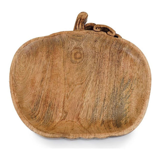 Mango Wood Pumpkin Serving Tray - ScentiMelti Home Fragrance, Beauty & Gifts UK