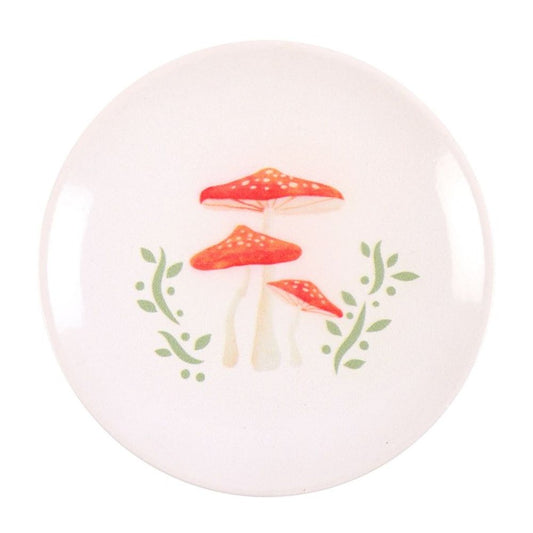 Round Mushroom Trinket Dish - ScentiMelti Home Fragrance, Beauty & Gifts UK