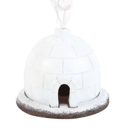 Winter Igloo Incense Cone Burner - ScentiMelti  Winter Igloo Incense Cone Burner