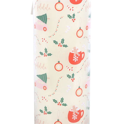 Sugarplum Fun Christmas Print Tube Candle - ScentiMelti  Sugarplum Fun Christmas Print Tube Candle