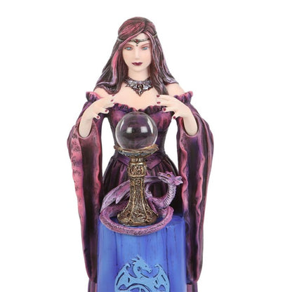 Crystal Ball Figurine by Anne Stokes - ScentiMelti Home Fragrance, Beauty & Gifts UK