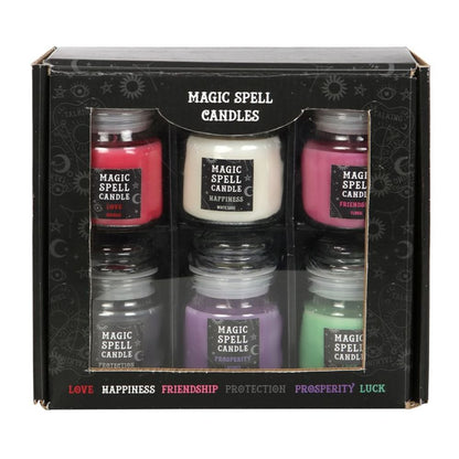 Magic Spell Candle Jar Gift Set - ScentiMelti  Magic Spell Candle Jar Gift Set