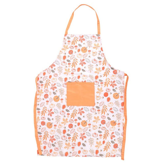 Autumn Leaves and Pumpkins Apron - ScentiMelti  Autumn Leaves and Pumpkins Apron