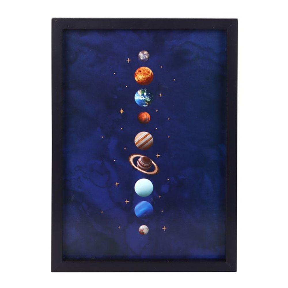 Solar System Framed Wall Print - ScentiMelti Home Fragrance, Beauty & Gifts UK