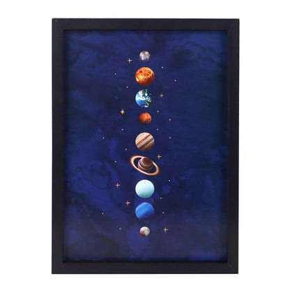 Solar System Framed Wall Print - ScentiMelti Home Fragrance, Beauty & Gifts UK