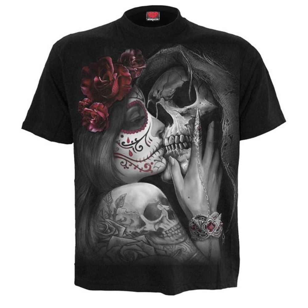 Dead Kiss T-Shirt by Spiral Direct XXL - ScentiMelti Home Fragrance, Beauty & Gifts UK