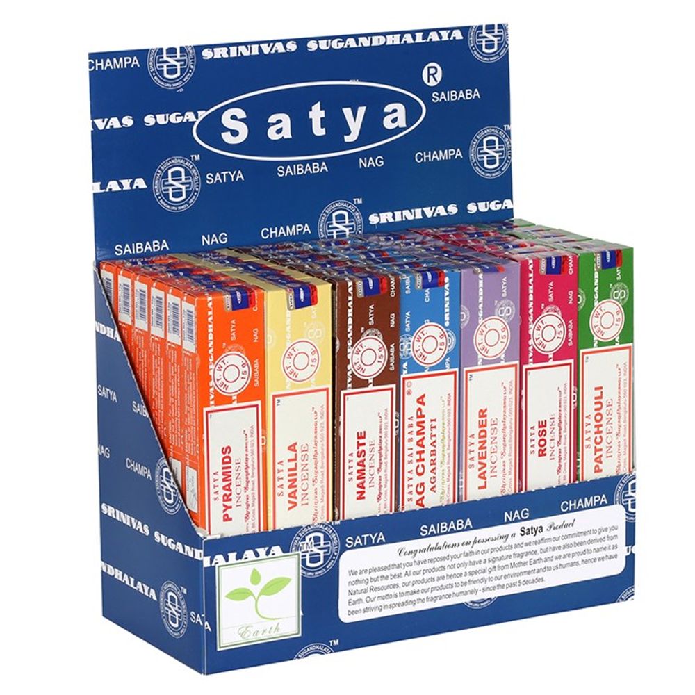 Satya Incense Sticks Display Starter Pack 3 - ScentiMelti  Satya Incense Sticks Display Starter Pack 3