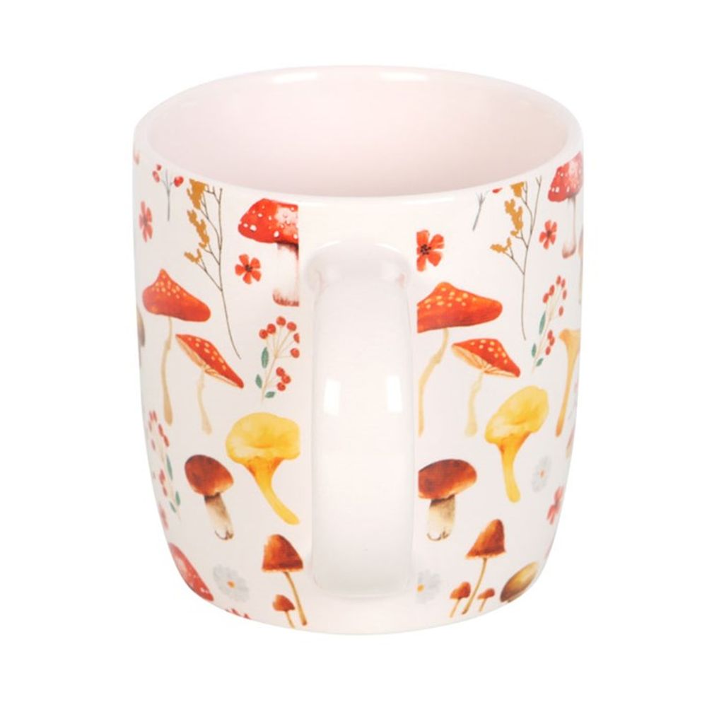 All Over Mushroom Print Mug - ScentiMelti  All Over Mushroom Print Mug