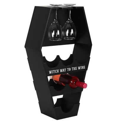 Coffin Wine Shelf - ScentiMelti  Coffin Wine Shelf