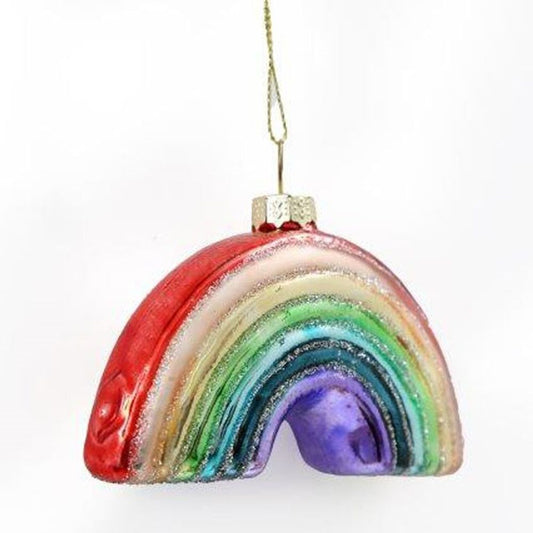 10cm Rainbow Glass Bauble - ScentiMelti Home Fragrance, Beauty & Gifts UK