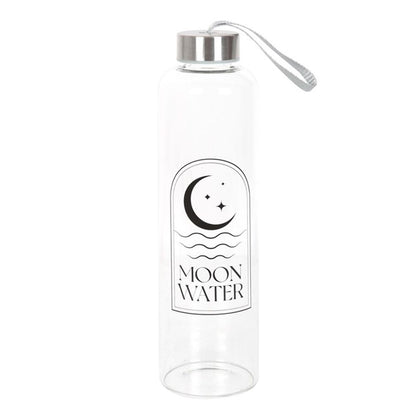 Moon Water Glass Water Bottle - ScentiMelti  Moon Water Glass Water Bottle