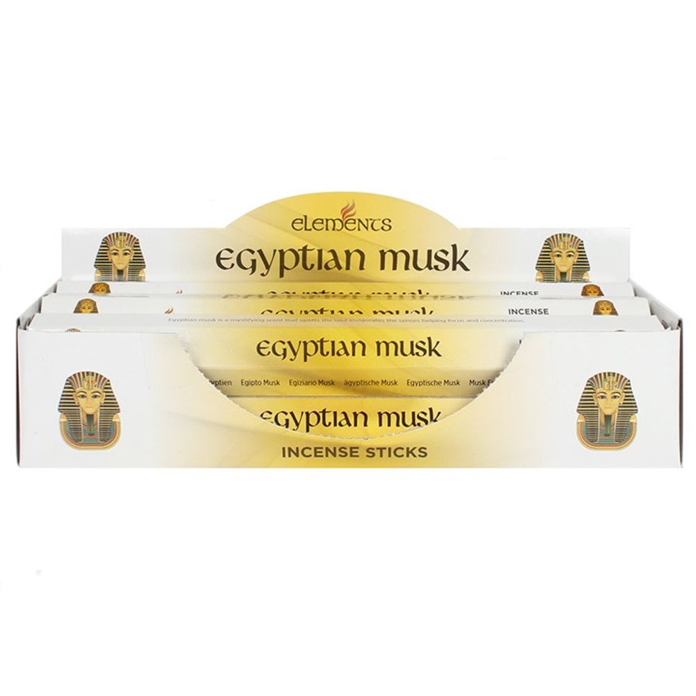 Set of 6 Packets of Elements Egyptian Musk Incense Sticks - ScentiMelti  Set of 6 Packets of Elements Egyptian Musk Incense Sticks