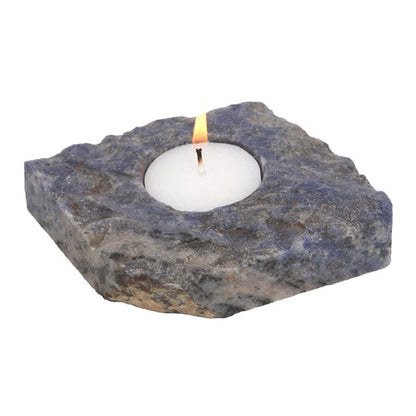 Sodalite Tealight Holder - ScentiMelti  Sodalite Tealight Holder