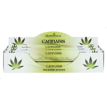 Set of 6 Packets of Elements Cannabis Incense Sticks - ScentiMelti  Set of 6 Packets of Elements Cannabis Incense Sticks