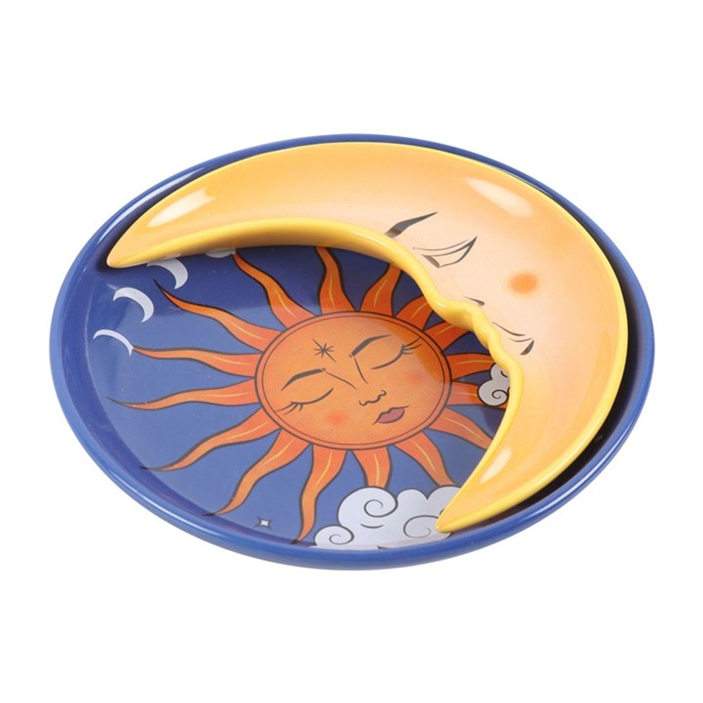 Sun and Moon Celestial Stacking Trinket Dish - ScentiMelti Home Fragrance, Beauty & Gifts UK