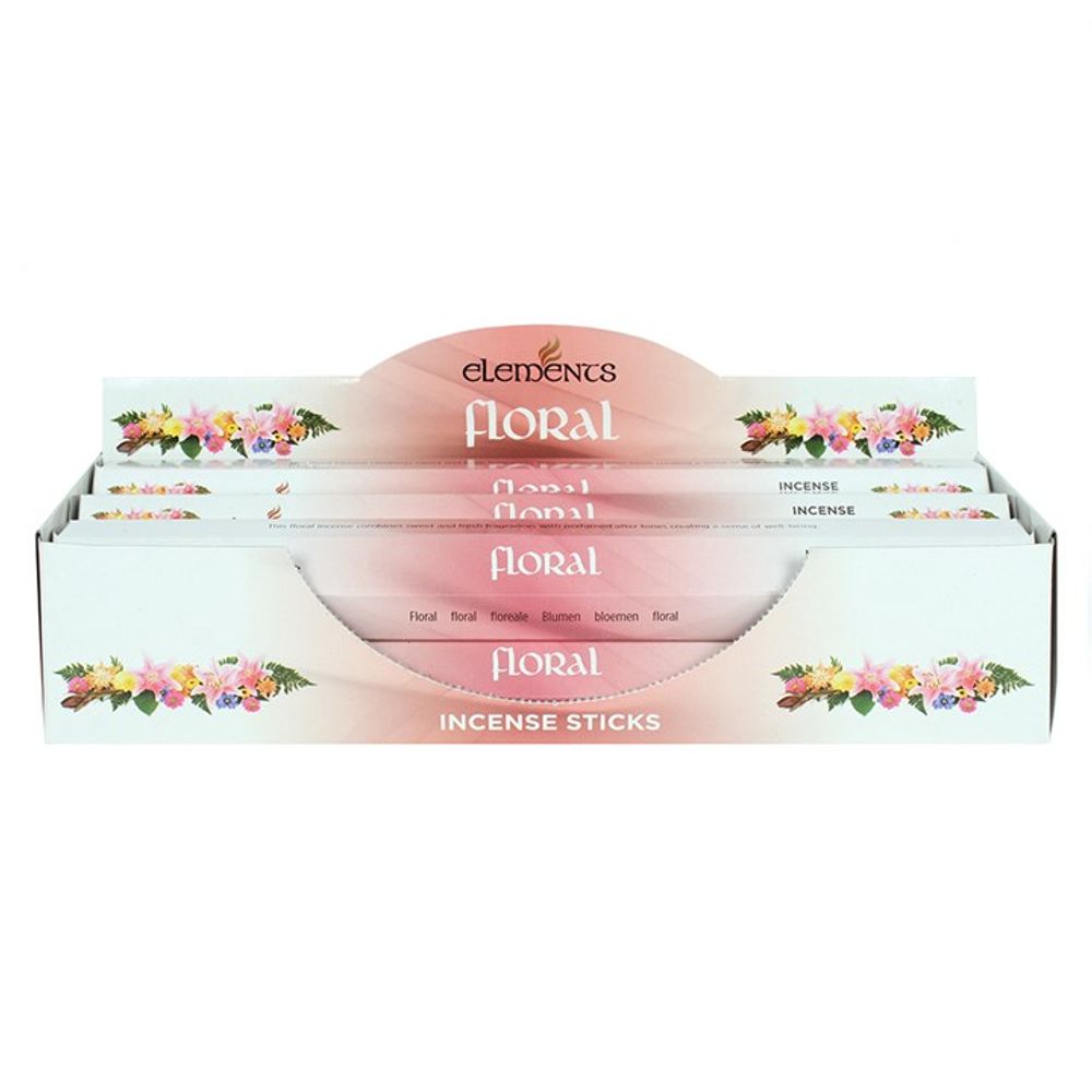 Set of 6 Packets of Elements Floral Incense Sticks - ScentiMelti  Set of 6 Packets of Elements Floral Incense Sticks