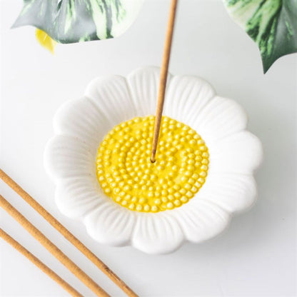 Daisy Incense Stick Holder - ScentiMelti  Daisy Incense Stick Holder