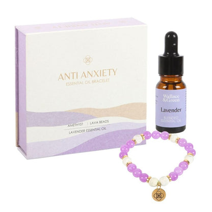 Anti-Anxiety Amethyst Crystal Essential Oil Bracelet - ScentiMelti  Anti-Anxiety Amethyst Crystal Essential Oil Bracelet