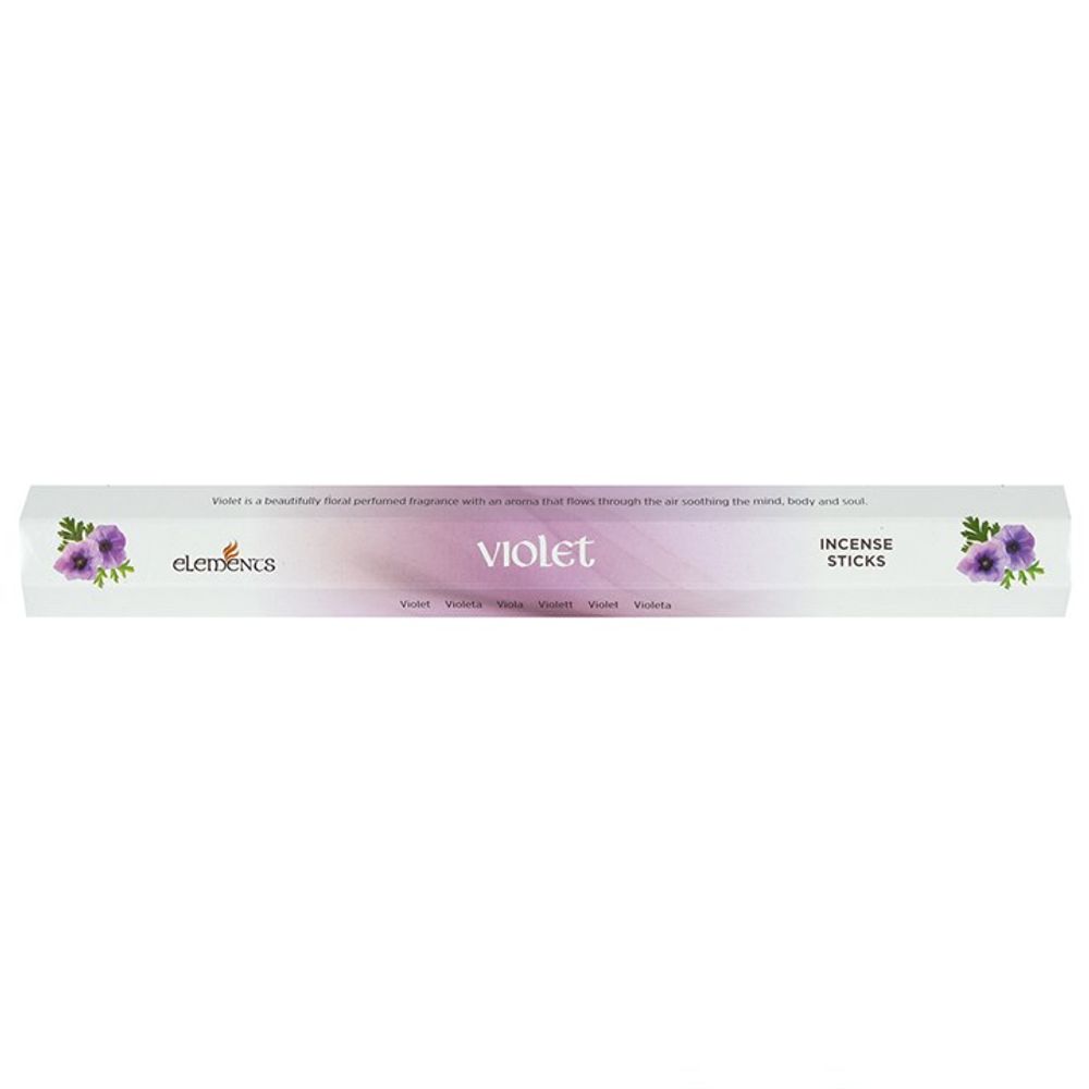 Set of 6 Packets of Elements Violet Incense Sticks - ScentiMelti  Set of 6 Packets of Elements Violet Incense Sticks