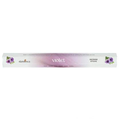 Set of 6 Packets of Elements Violet Incense Sticks - ScentiMelti  Set of 6 Packets of Elements Violet Incense Sticks