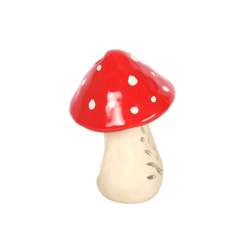 Ceramic Mushroom Tealight Candle Holder - ScentiMelti  Ceramic Mushroom Tealight Candle Holder