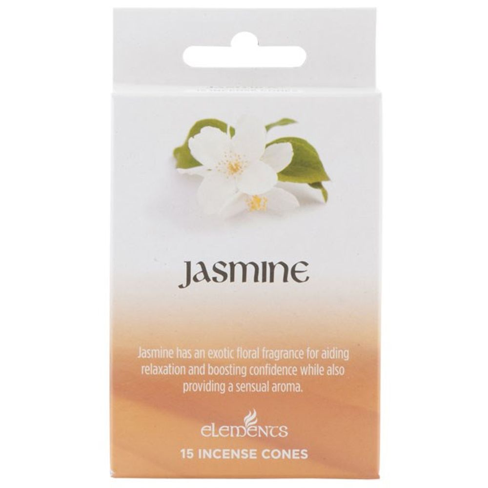 Set of 12 Packets of Elements Jasmine Incense Cones - ScentiMelti  Set of 12 Packets of Elements Jasmine Incense Cones