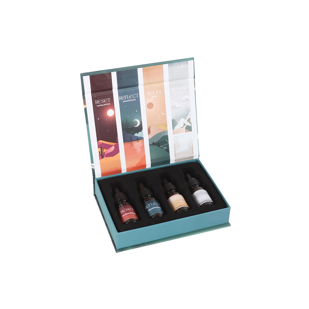 The Meditation Collection Blended Essential Oil Set - ScentiMelti Home Fragrance, Beauty & Gifts UK