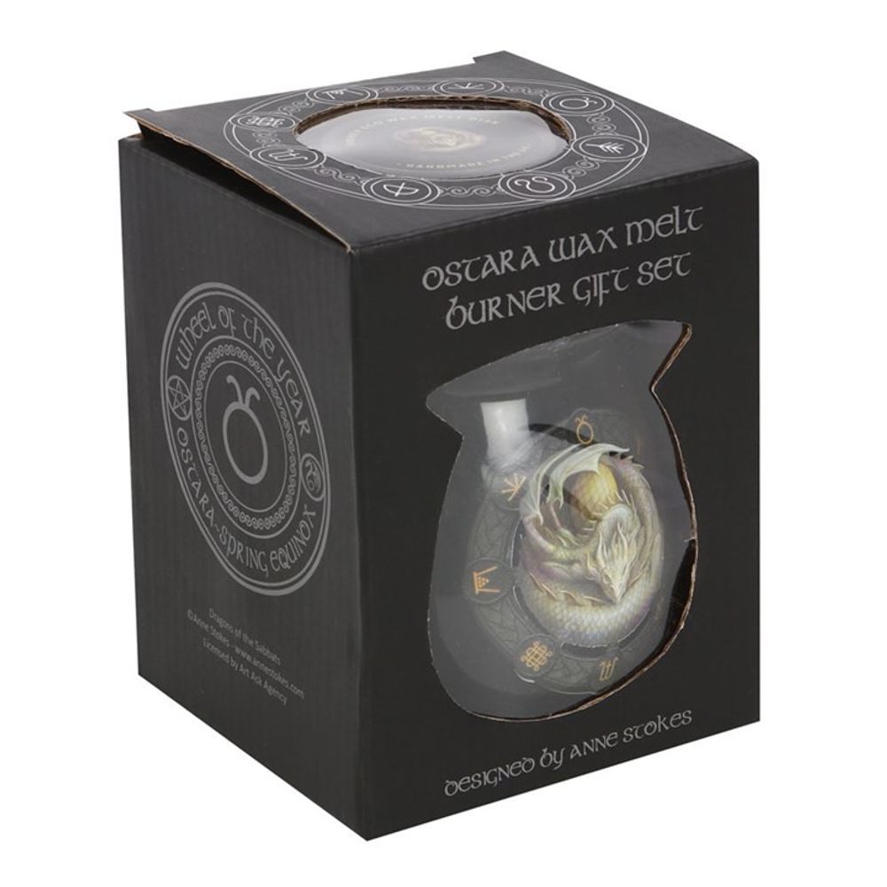 Ostara Wax Melt Burner Gift Set by Anne Stokes - ScentiMelti  Ostara Wax Melt Burner Gift Set by Anne Stokes