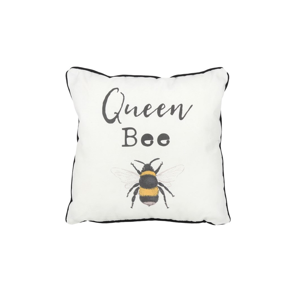 Queen Bee Square Cushion - ScentiMelti Home Fragrance, Beauty & Gifts UK