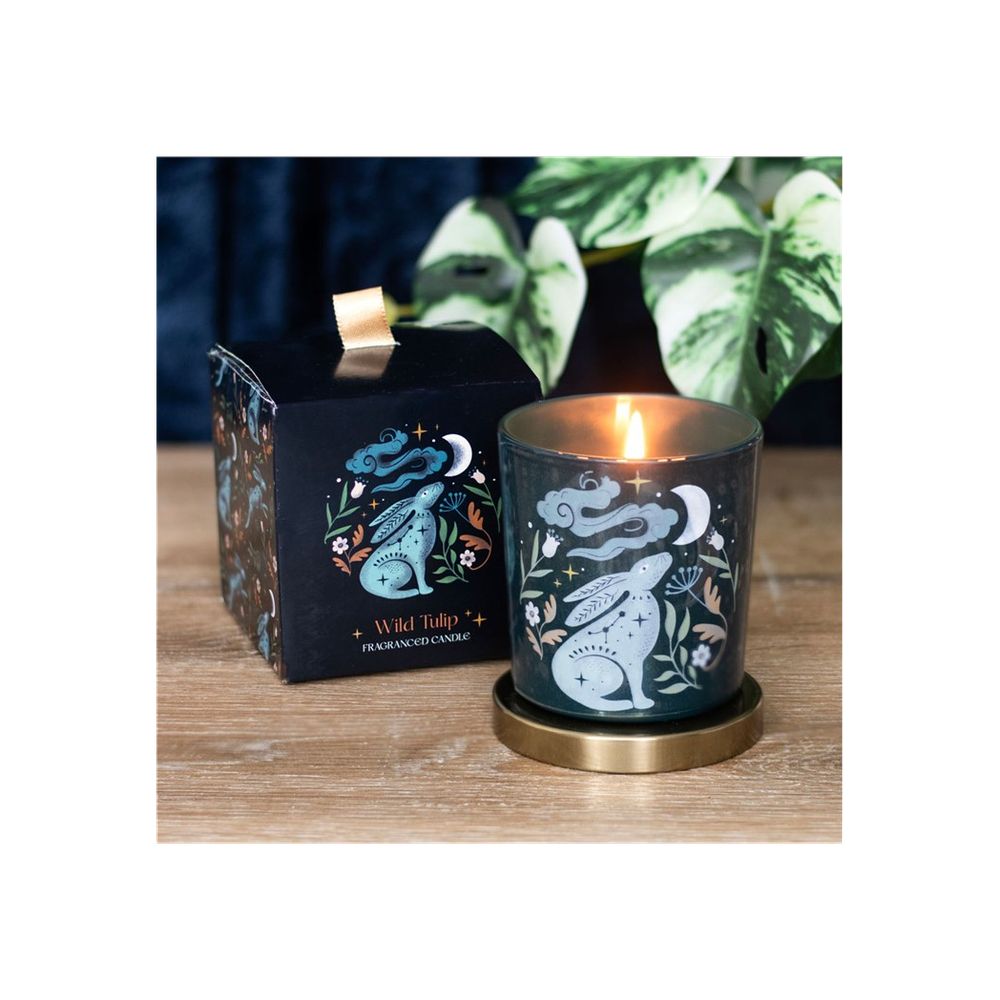 Midnight Hare Wild Tulip Candle - ScentiMelti Home Fragrance, Beauty & Gifts UK