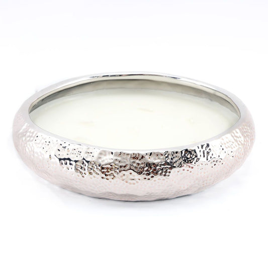 20cm Silver 7 Wick Scented Candle