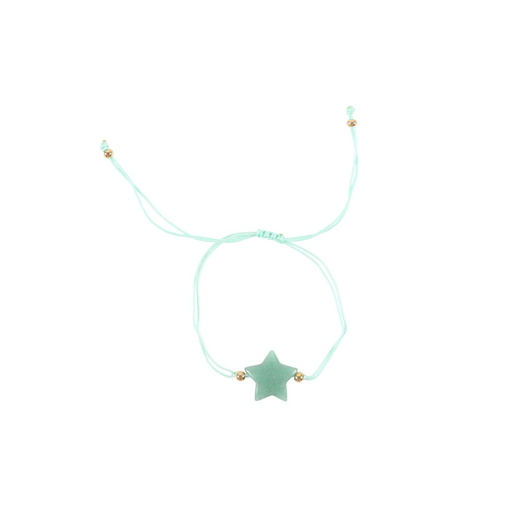 Shine Bright Aventurine Crystal Star Bracelet - ScentiMelti Home Fragrance, Beauty & Gifts UK