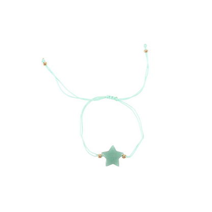 Shine Bright Aventurine Crystal Star Bracelet - ScentiMelti Home Fragrance, Beauty & Gifts UK