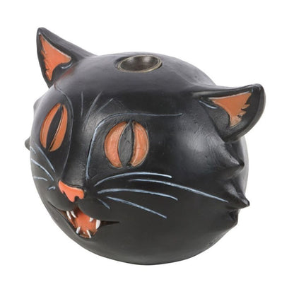 Black Cat Backflow Incense Burner - ScentiMelti  Black Cat Backflow Incense Burner