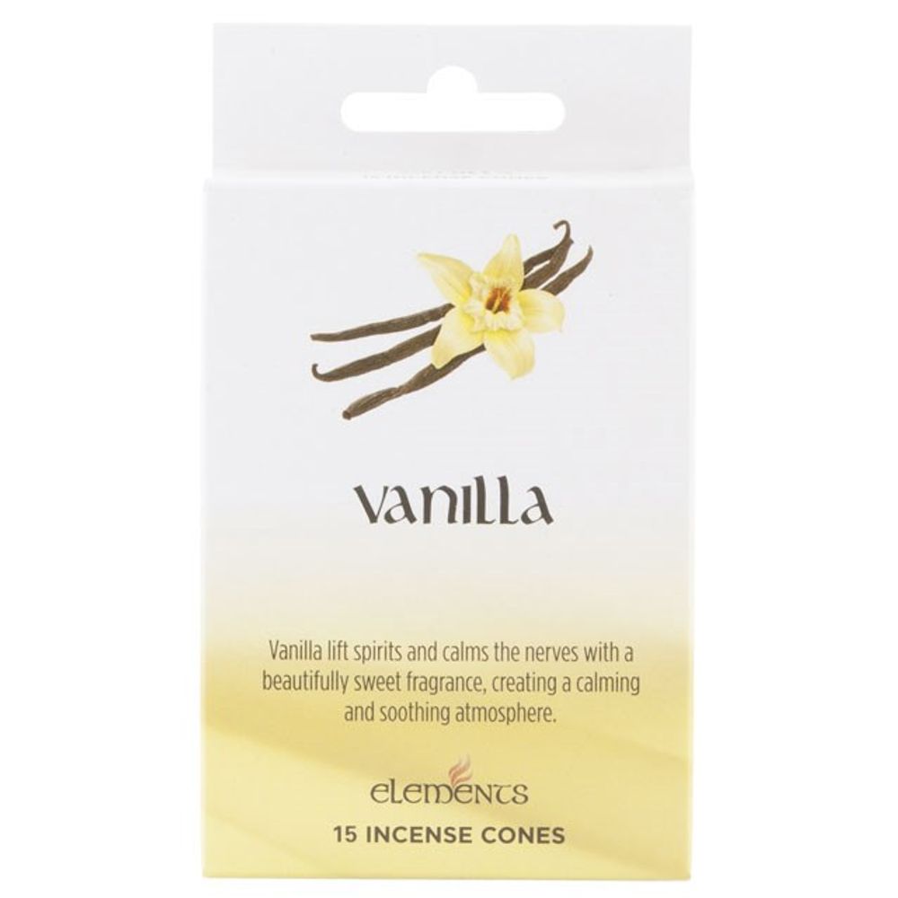 Set of 12 Packets of Elements Vanilla Incense Cones - ScentiMelti  Set of 12 Packets of Elements Vanilla Incense Cones