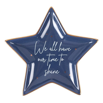 Blue Star Trinket Dish - ScentiMelti Home Fragrance, Beauty & Gifts UK