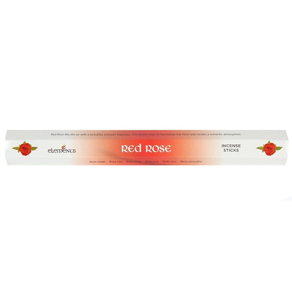 Set of 6 Packets of Elements Red Rose Incense Sticks - ScentiMelti  Set of 6 Packets of Elements Red Rose Incense Sticks