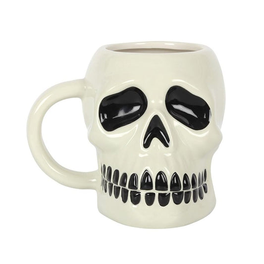 Ceramic Skull Mug - ScentiMelti Home Fragrance, Beauty & Gifts UK