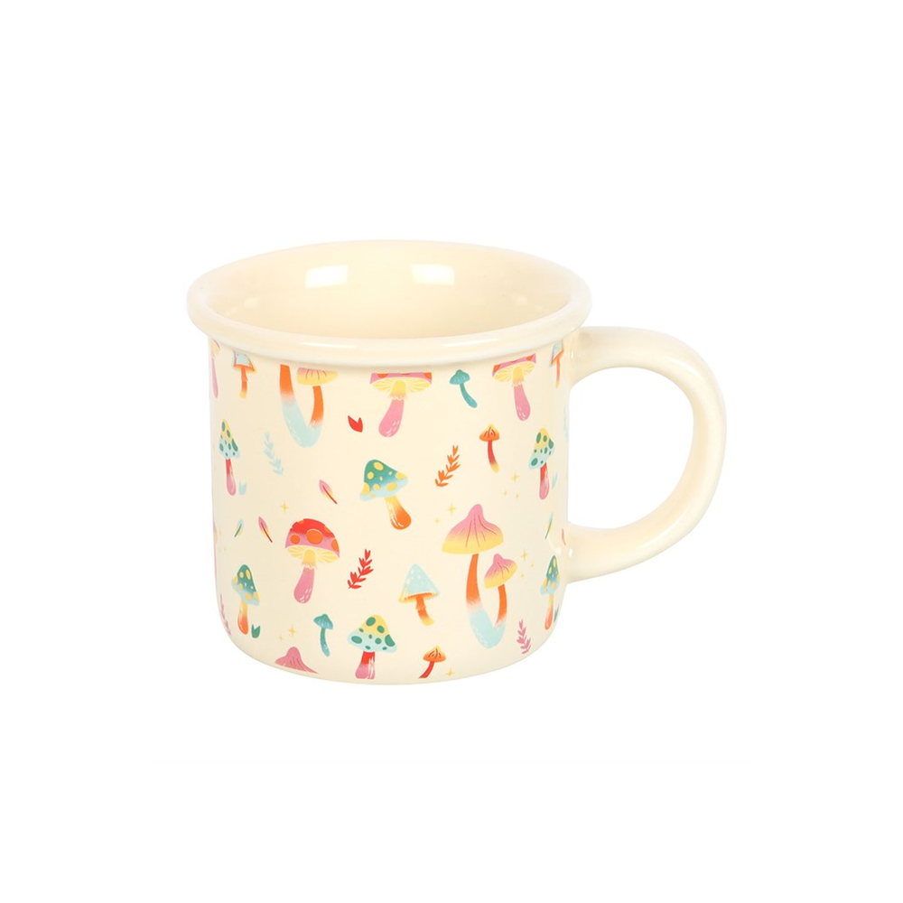 Funky Fungi Mushroom Print Mug - ScentiMelti Home Fragrance, Beauty & Gifts UK