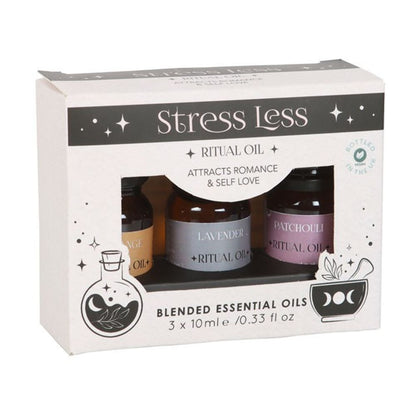 Set of 3 Stress Less Ritual Blended Essential Oils - ScentiMelti  Set of 3 Stress Less Ritual Blended Essential Oils