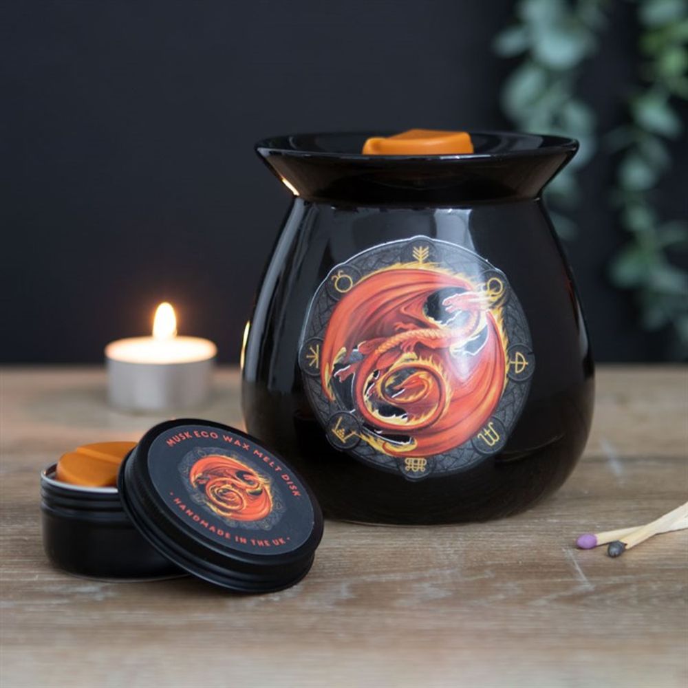 Beltane Wax Melt Burner Gift Set by Anne Stokes - ScentiMelti  Beltane Wax Melt Burner Gift Set by Anne Stokes