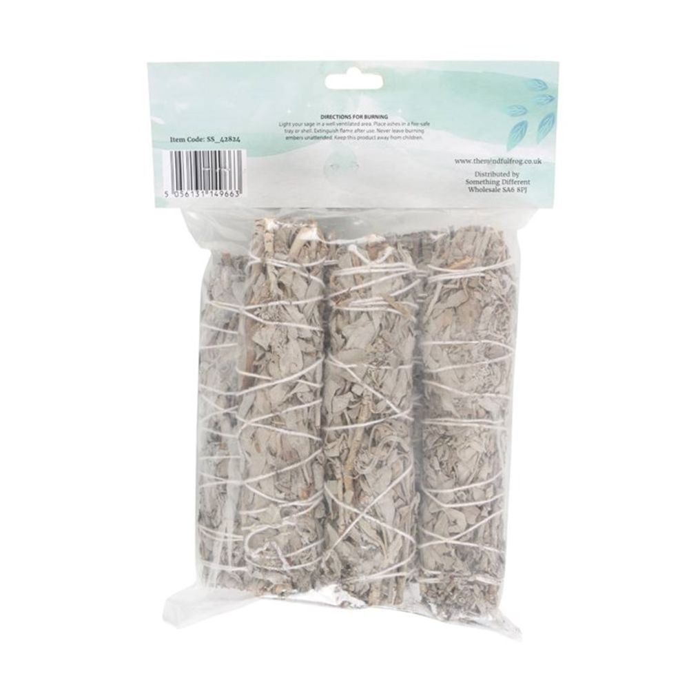 Pack of 6 15cm Medium White Sage Smudge Stick Wands - ScentiMelti  Pack of 6 15cm Medium White Sage Smudge Stick Wands