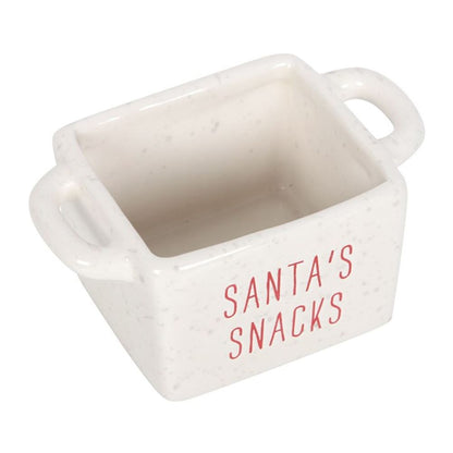 Set of 3 Ceramic Christmas Snack Bowls - ScentiMelti Home Fragrance, Beauty & Gifts UK